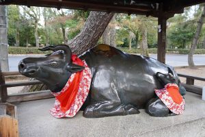 【取材レポ】北野天満宮で子どもの学業成就や合格祈願を！撫牛の由来や梅苑「花の庭」も紹介