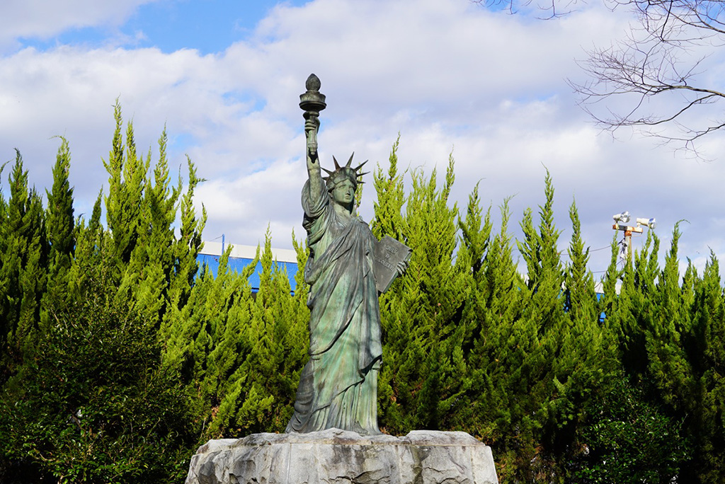 石のエリア:自由の女神像/太陽公園(兵庫県/姫路市)