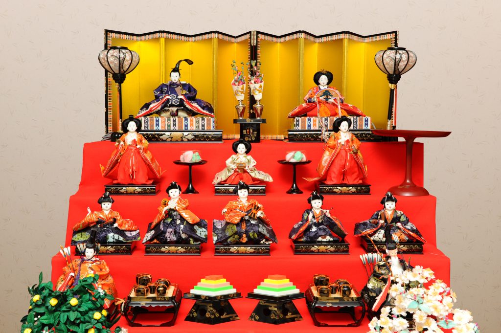 ひな人形　五段飾り