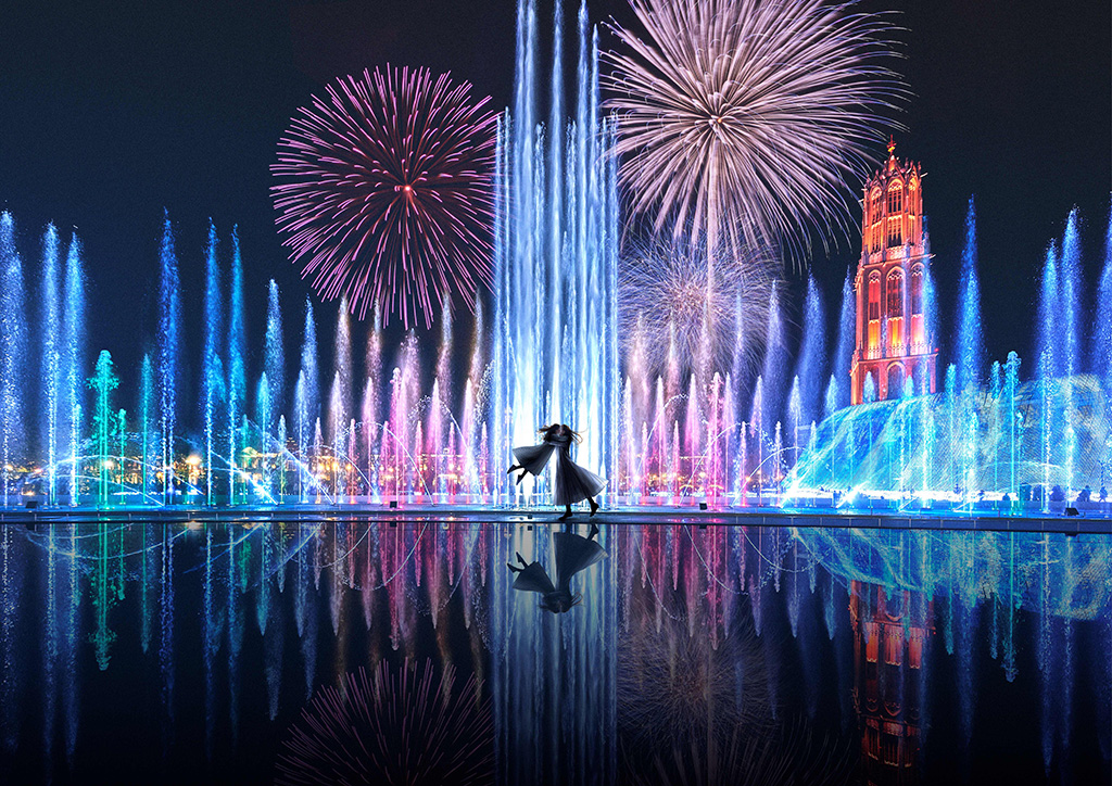 新絶景ナイトショー「Shower of Lights シャワー・オブ・ライツ」/ハウステンボスの春イベント（長崎県/佐世保市）