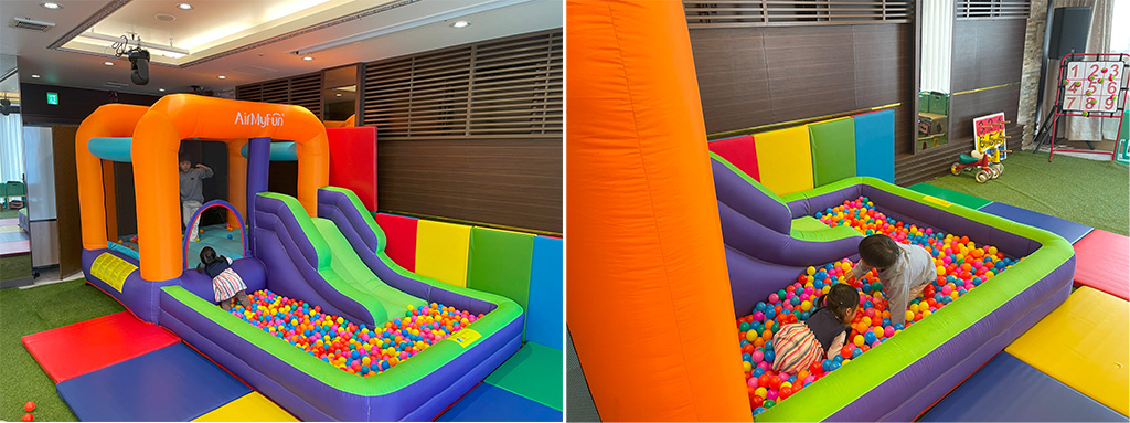 大きなエア遊具/べるべるパーク(大阪府/大阪市)