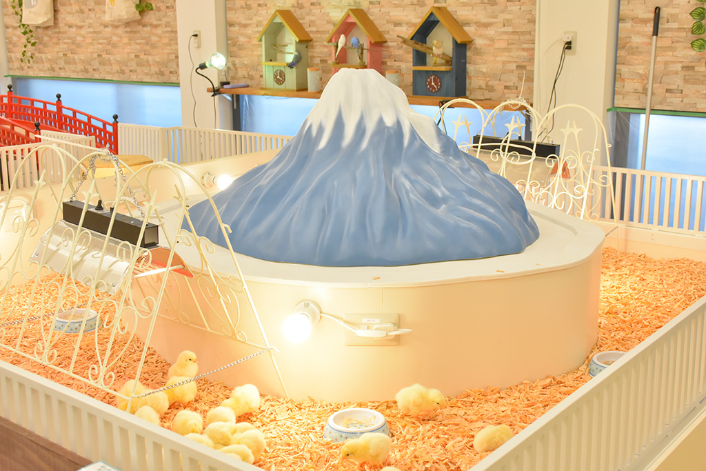 静岡らしく富士山を模したひよこのスペース／アニタッチ MARK IS 静岡（静岡県／静岡市）