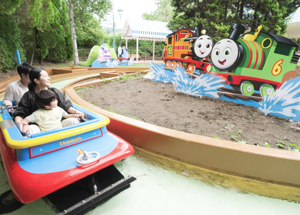 トーマスランドのバブリースプラッシュ/富士急ハイランド(山梨県/富士吉田市)