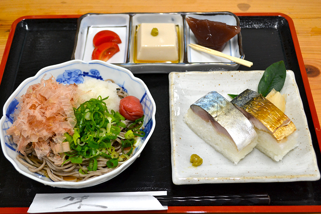 鯖寿しご膳/葛と鯖寿しの店 まる志ん(福井県/若狭町)
