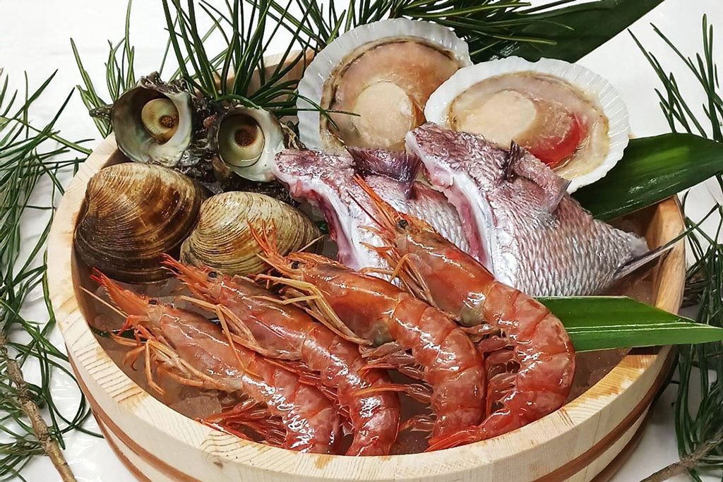 マーブル海鮮セット　1人前3690円/泉南りんくう公園（大阪府/泉南市）