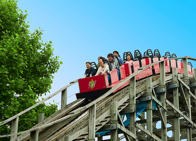 「木製コースター エルフ」/ひらかたパーク(大阪府/枚方市)