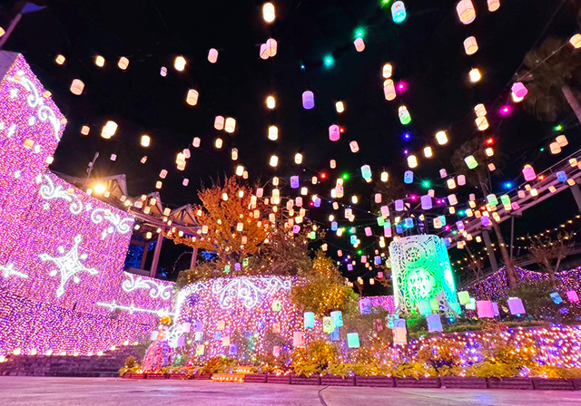 光の遊園地(イルミネーション)/ひらかたパーク(大阪府/枚方市)