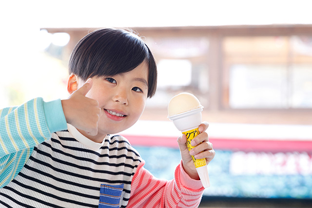 高知のご当地アイス「アイスクリン」/屋形船仁淀川(高知県/日高村)