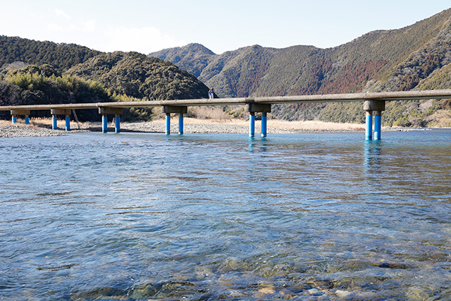 四万十川 佐田沈下橋 (高知県/四万十市)