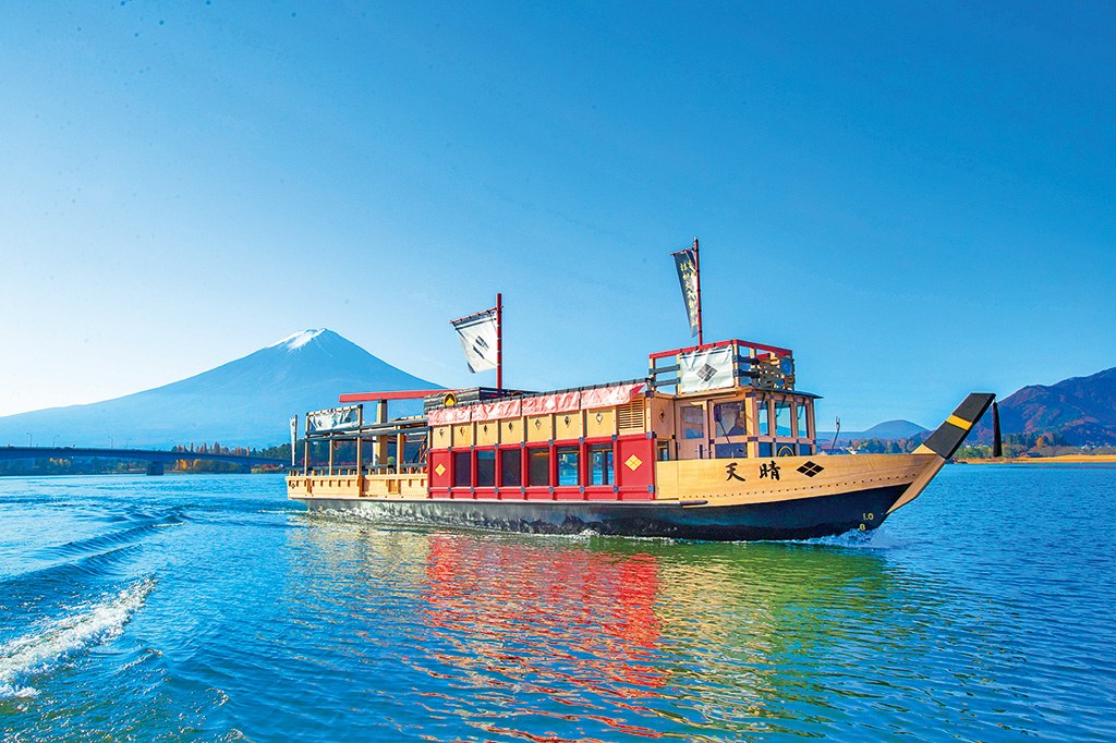 河口湖遊覧船「天晴」/富士急行