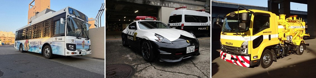 はたらく乗り物大集合/TOKYO キッズフェスタ ありあけ乗り物ガーデン(東京都/江東区)