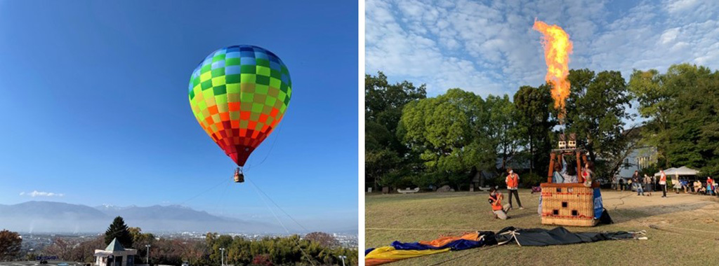 熱気球体験/TOKYO キッズフェスタ ありあけ乗り物ガーデン(東京都/江東区)