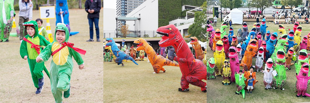 ティラノサウルスレース/TOKYO キッズフェスタ ありあけ乗り物ガーデン(東京都/江東区)