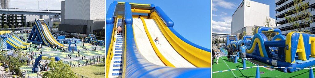 ふわふわ遊具/TOKYO キッズフェスタ ありあけ乗り物ガーデン(東京都/江東区)