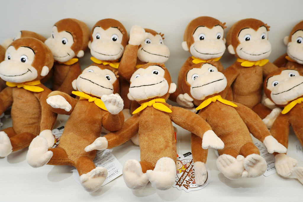 「わくわくアドベンチャージョージSぬいぐるみ」/おさるのジョージ わくわくアドベンチャー 奈良橿原店(奈良県/橿原市)