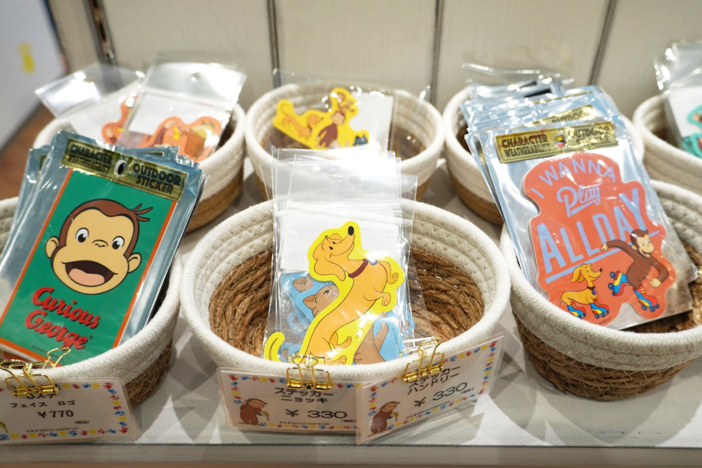 「ステッカー」/おさるのジョージ わくわくアドベンチャー 奈良橿原店(奈良県/橿原市)