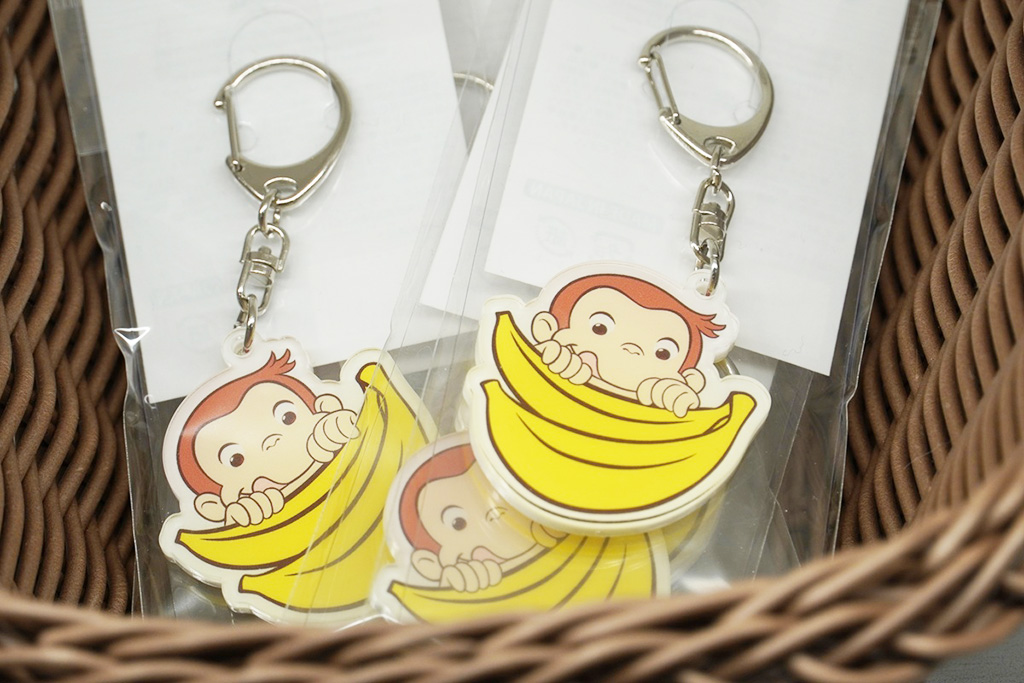 「アクリルネームタグ」/おさるのジョージ わくわくアドベンチャー 奈良橿原店(奈良県/橿原市)