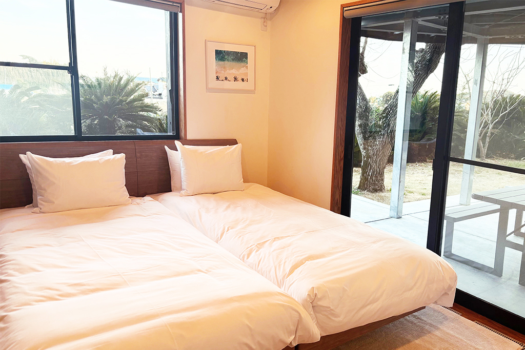 ベッドルーム/UMI-YAMA CHIKURA（千葉県／南房総市）