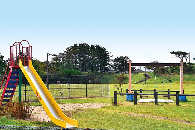 遊戯広場/道の駅 象潟「ねむの丘」(秋田県/にかほ市)