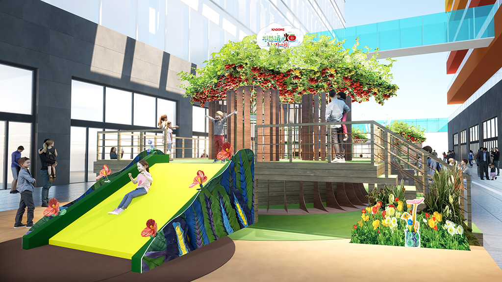 キッズエリア/不思議の畑とトマトの樹(福岡県/粕屋町)