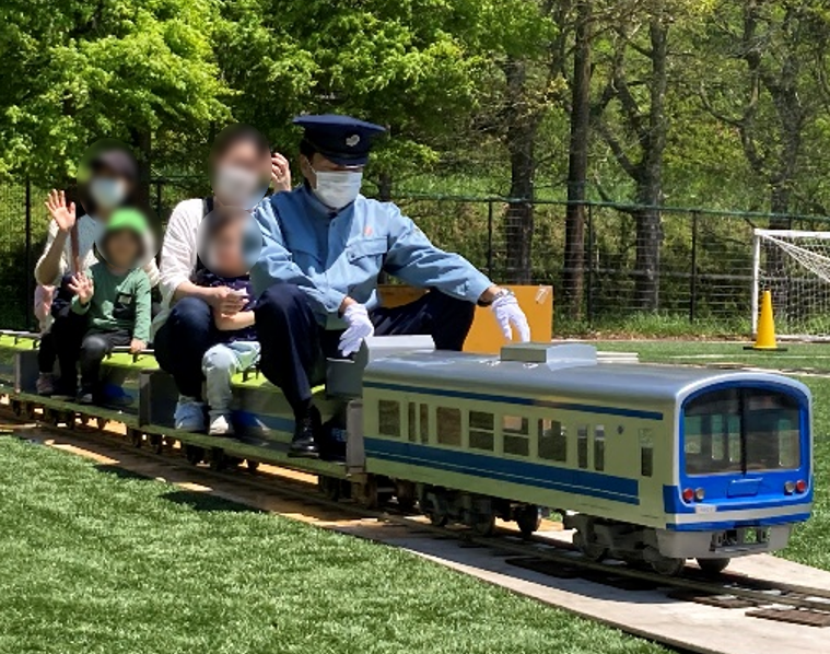 いずっぱこミニ電車乗車体験/つつじ・こいのぼりまつり（静岡県/熱海市）
