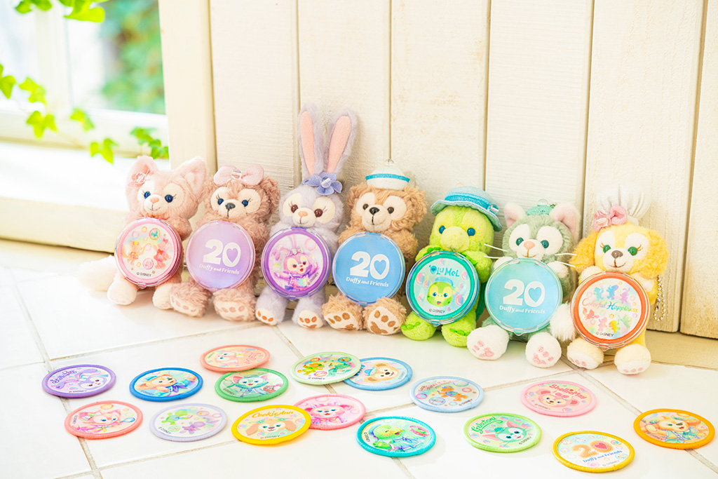 ダッフィー＆フレンズ7人のぬいぐるみチャーム/東京ディズニーシー（千葉県/舞浜市）