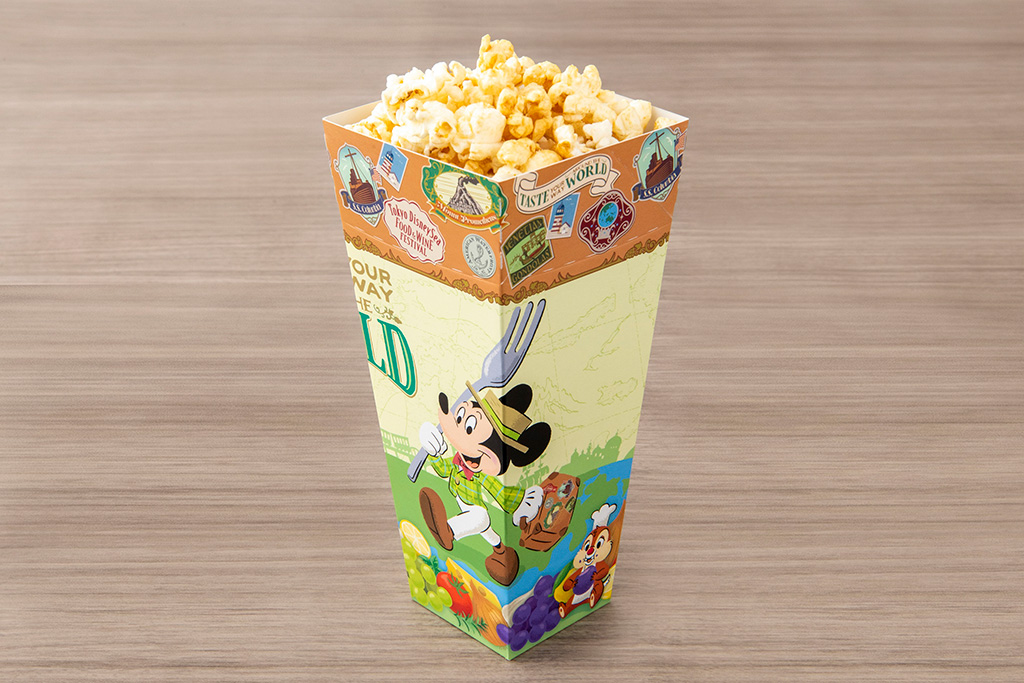 新しいポップコーンフレーバー、「ホタテガーリックバター」/東京ディズニーシー（千葉県/舞浜市）