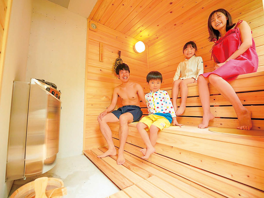 フィンランド式のサウナ/ジャイロライドパーク（栃木県/那須塩原市）