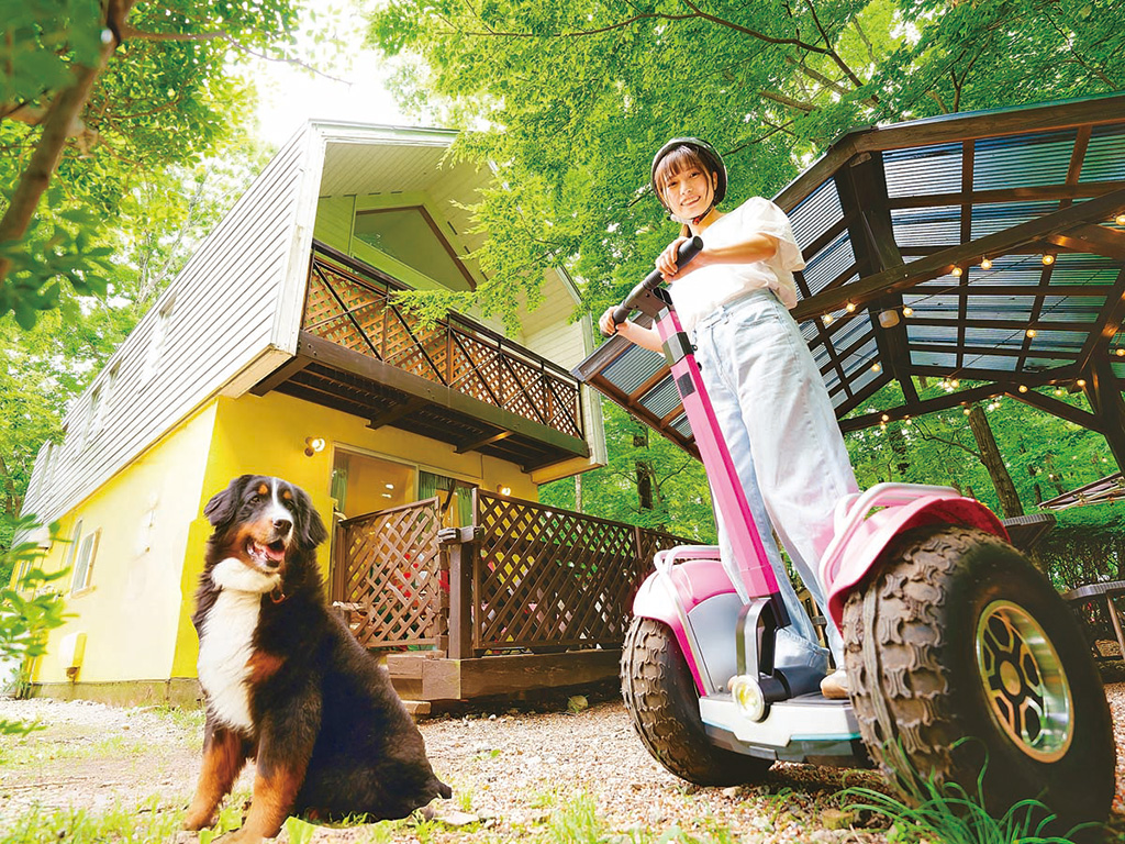 宿泊施設「Yellow Base」/ジャイロライドパーク（栃木県/那須塩原市）