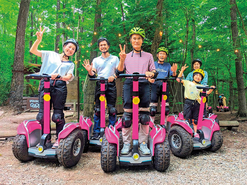 自立式電動立ち乗りボード「ジャイロライド」/ジャイロライドパーク（栃木県/那須塩原市）