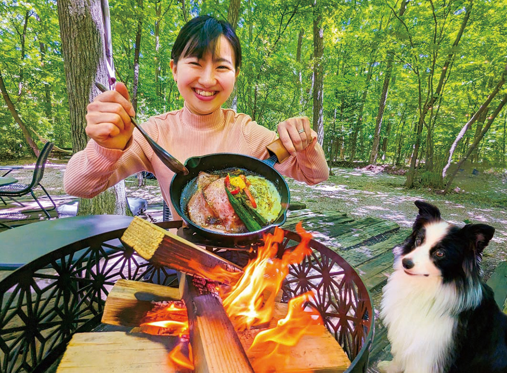 グランピングカフェ＆バー"たき火"/ジャイロライドパーク（栃木県/那須塩原市）