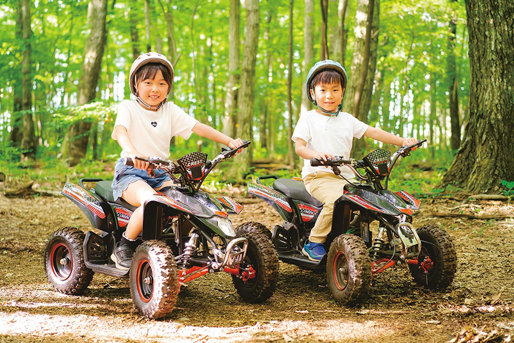 子どもにはジャイロバギーもおすすめ/ジャイロライドパーク（栃木県/那須塩原市）