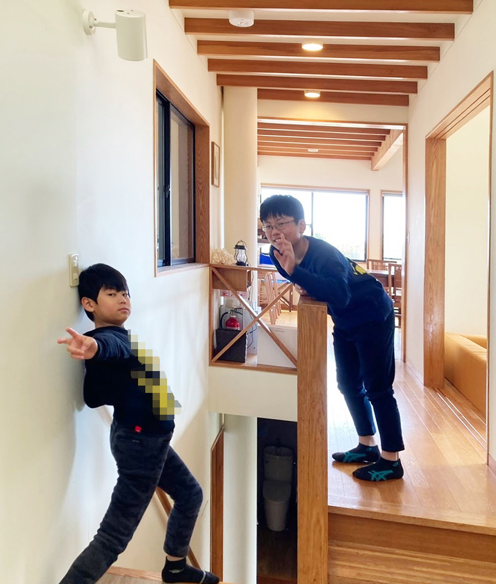 バリアフリーのリビング＆ダイニング/UMI-YAMA CHIKURA（千葉県／南房総市）