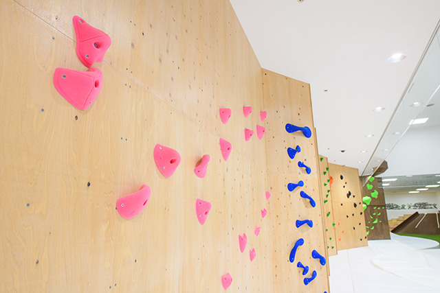 ボルダリングウォール／Wizkids