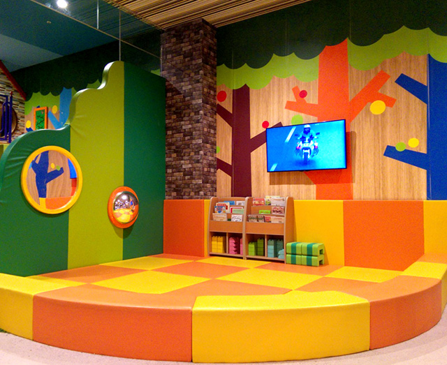 ブロックコーナー(写真はイメージ)/ラウンドワンスタジアム川崎大師店