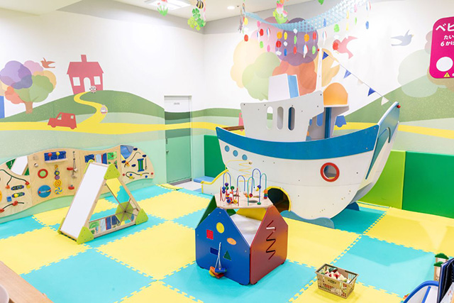 6~18か月専用「ベビーテラス」/あそびパークPLUS みなとみらい東急スクエア店