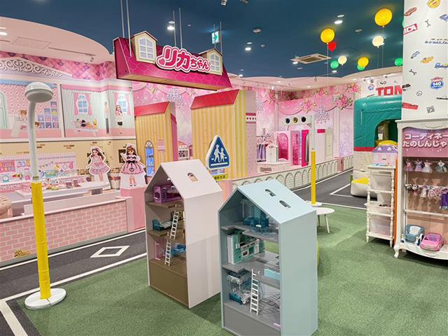 リカちゃんコーナー／FUN VILLAGE with トミカ・プラレール・リカちゃん（伊勢崎市）