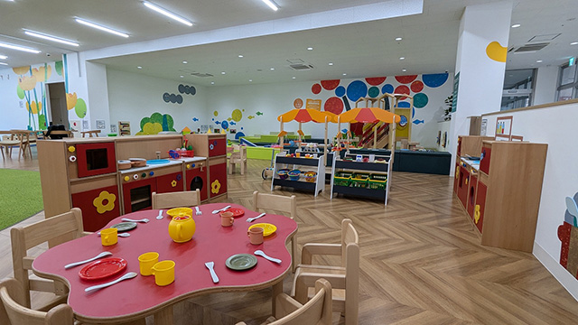 ボタニカルキッチンセット／久喜市屋内型こどもの遊び場（あそびのにわ）（埼玉県／久喜市）