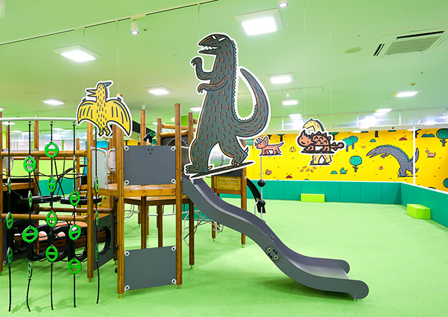 ティラノのアスレチック/FUN VILLAGE in URAWAMISONO(埼玉県/さいたま市緑区)