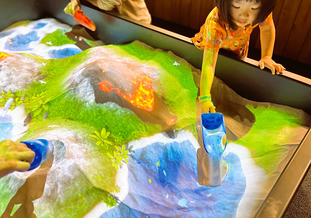 SAND PARTY!／AR砂遊び／リトルプラネット イオンモール札幌苗穂