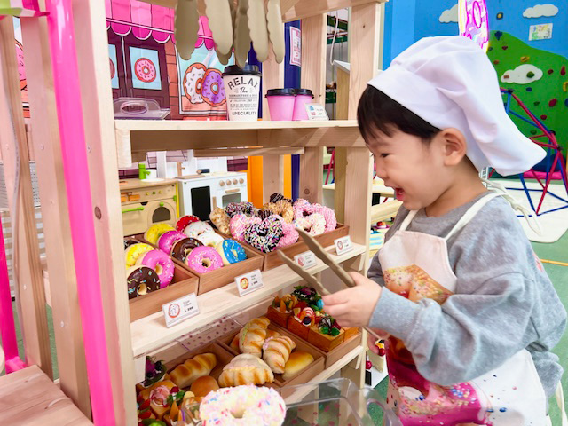 ドーナツ屋さんコーナー／ほのかスポーツクラブ KIDS LAND
