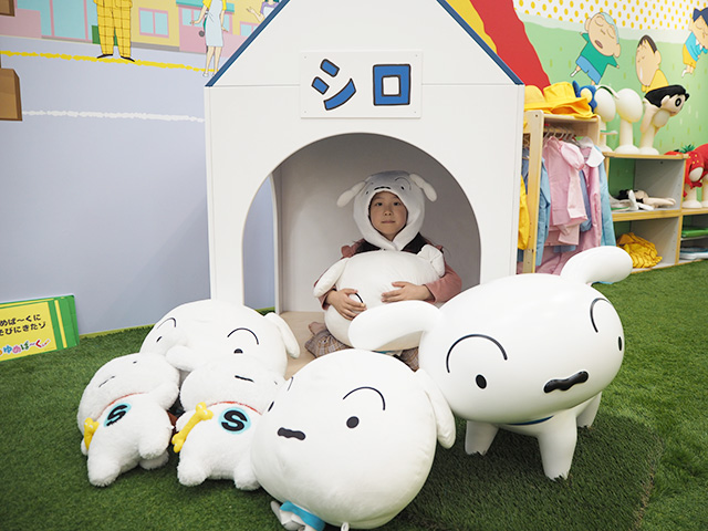 シロの小屋/クレヨンしんちゃん オラの あそべるゆめぱ～く くずは（大阪府/枚方市）