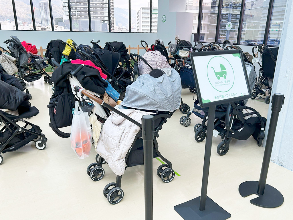 ベビーカー置き場/こどもっちパーク こうべパーク（兵庫県/神戸市）
