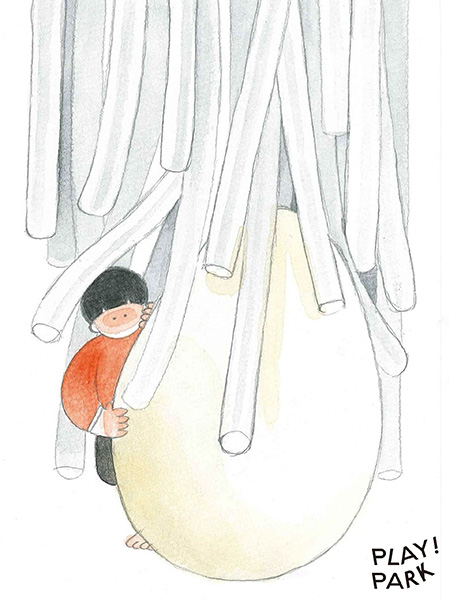 大型遊具「ゆらゆら森」イメージ/ゆらゆら森(東京都/立川市)