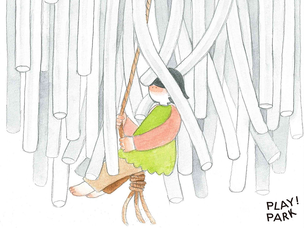 大型遊具「ゆらゆら森」イメージ/ゆらゆら森（東京都/立川市）