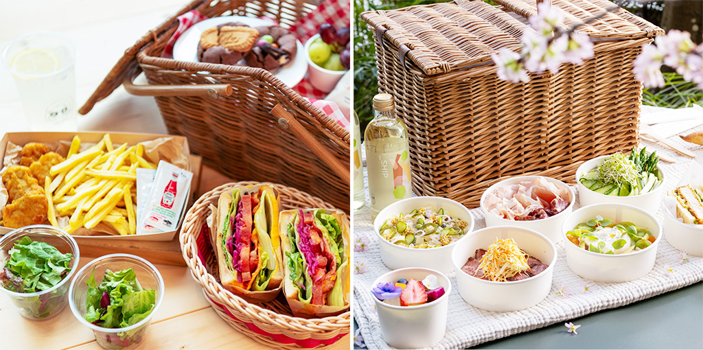 オリジナルピクニックボックス/オーバル広場ピクニックパーク(東京都/港区)