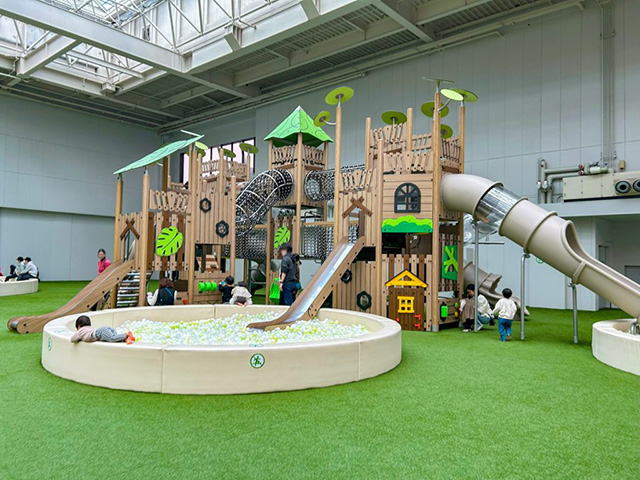 大きなアスレチック遊具／こどもっちパーク （兵庫県／神戸市）