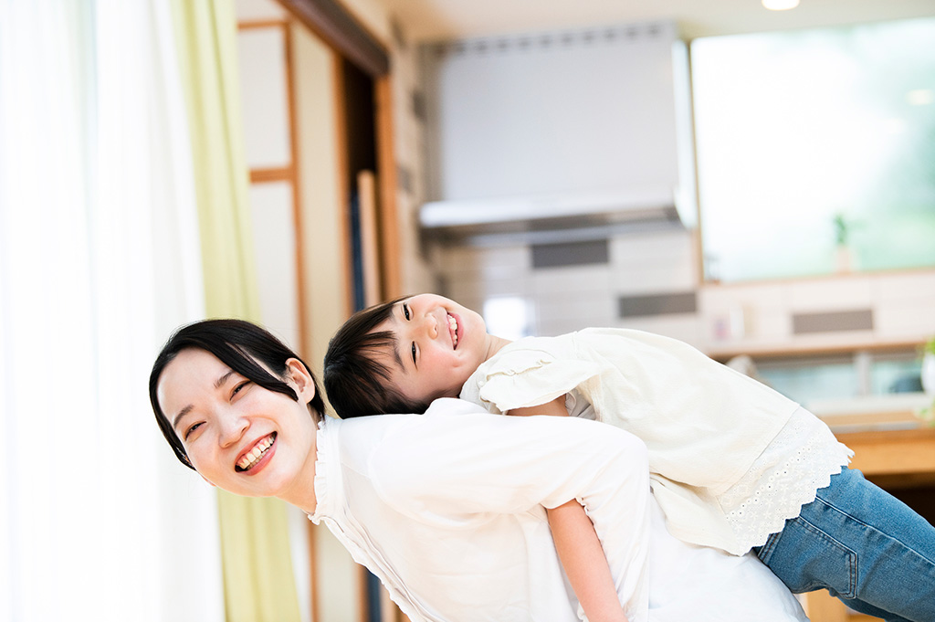 イメージ/親子でできる簡単ストレッチ