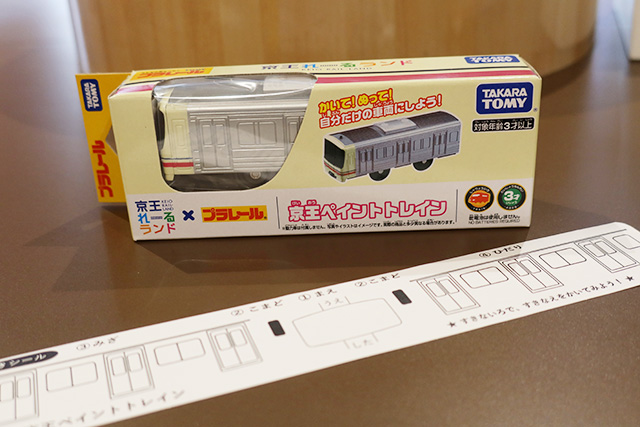 限定のオリジナルキット/京王れーるランド（東京都/日野市）