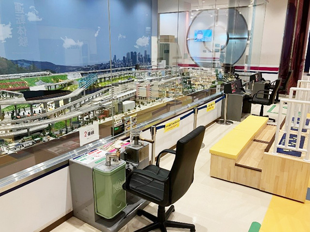ジオラマ展示でHOゲージの運転/京王れーるランド（東京都/日野市）